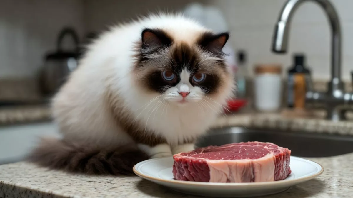 Can Ragdolls eat raw meat