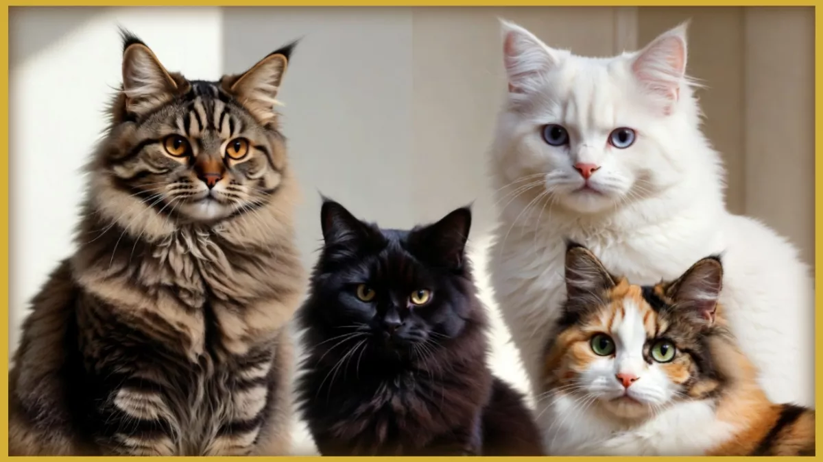 Maine Coon Colors and Patterns Chart