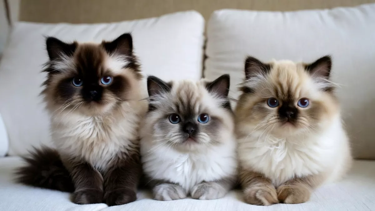 Ragdoll Cat Colors and Patterns types